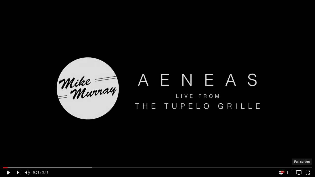 Aeneas – Live From The Tupelo Grille
